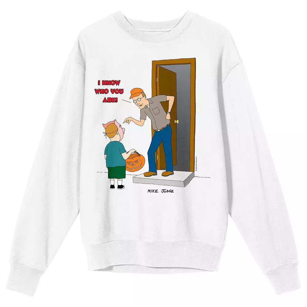 Men's King of the Hill Dale Long Sleeve Graphic Tee, Size: XXL, White Product Image