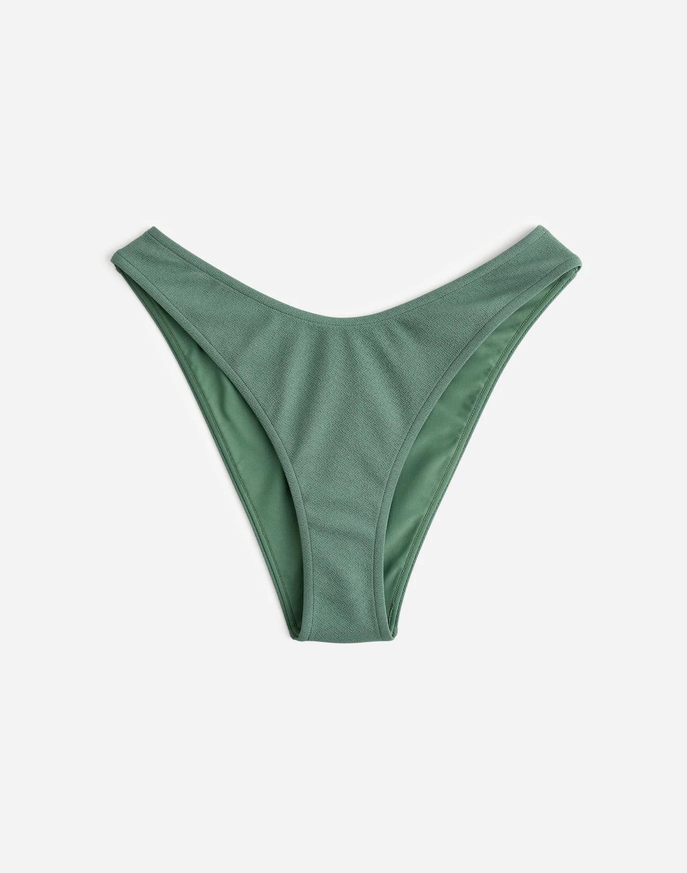 Zulu & Zephyr Eucalyptus Textured Bikini Bottom Product Image