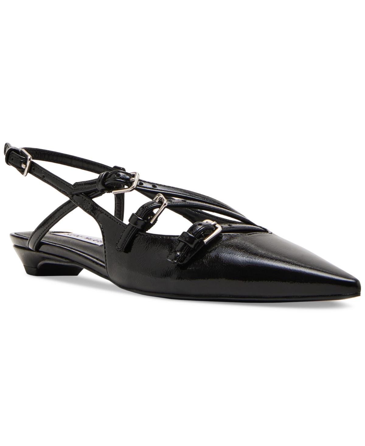 Steve Madden Peony Patent) Women's Slippers Product Image