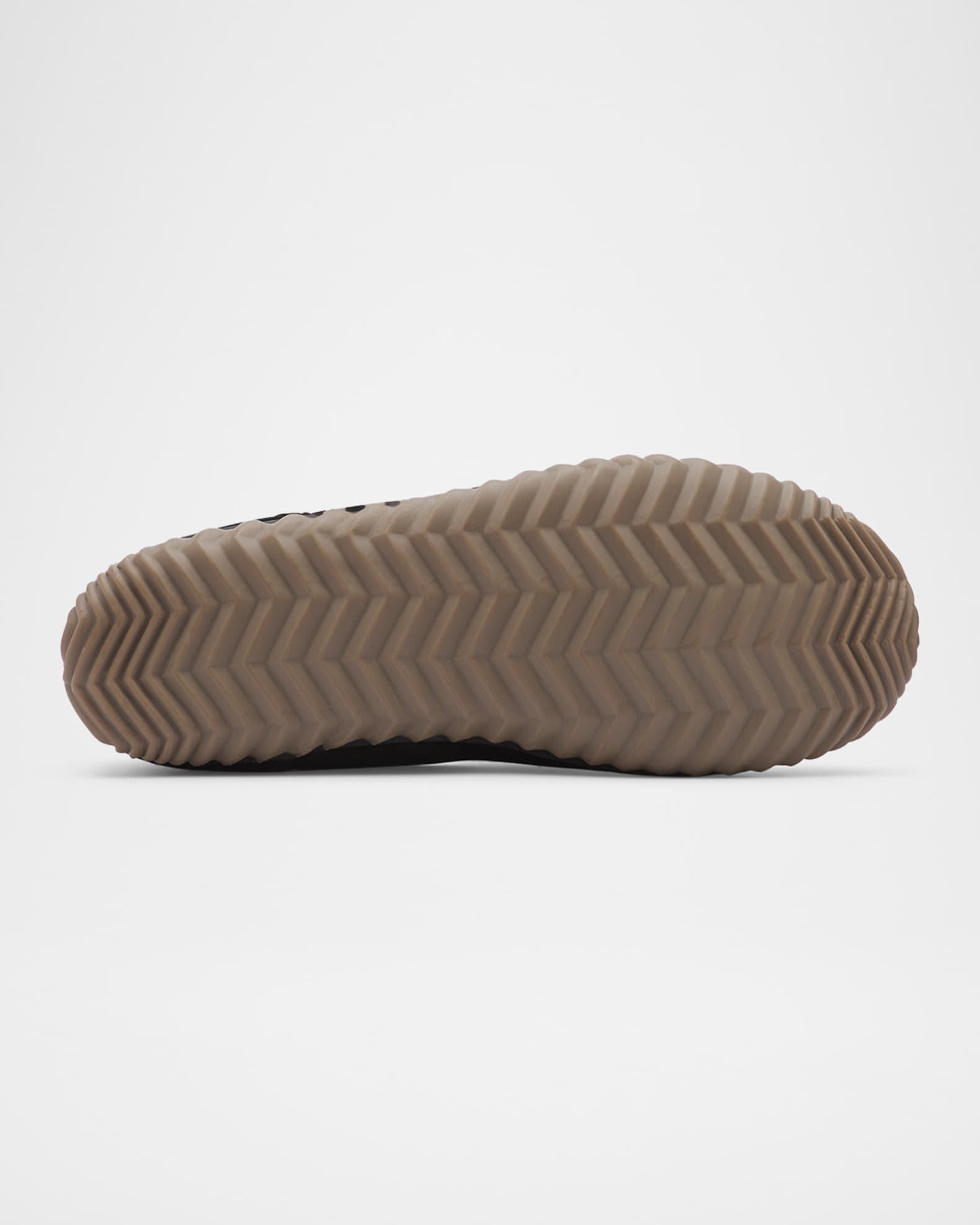Men's Dude Moc Suede and Faux Fur Slippers Product Image