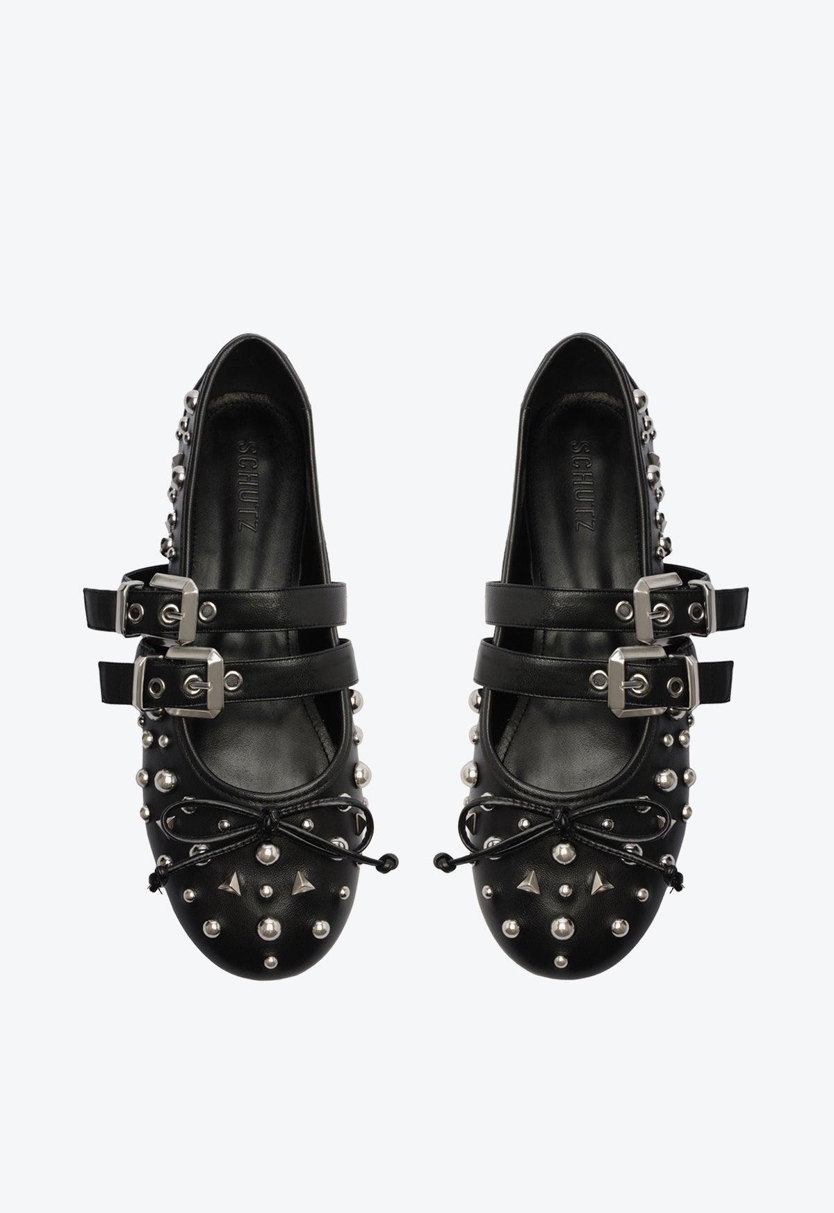 Sarita Leather Flat Product Image