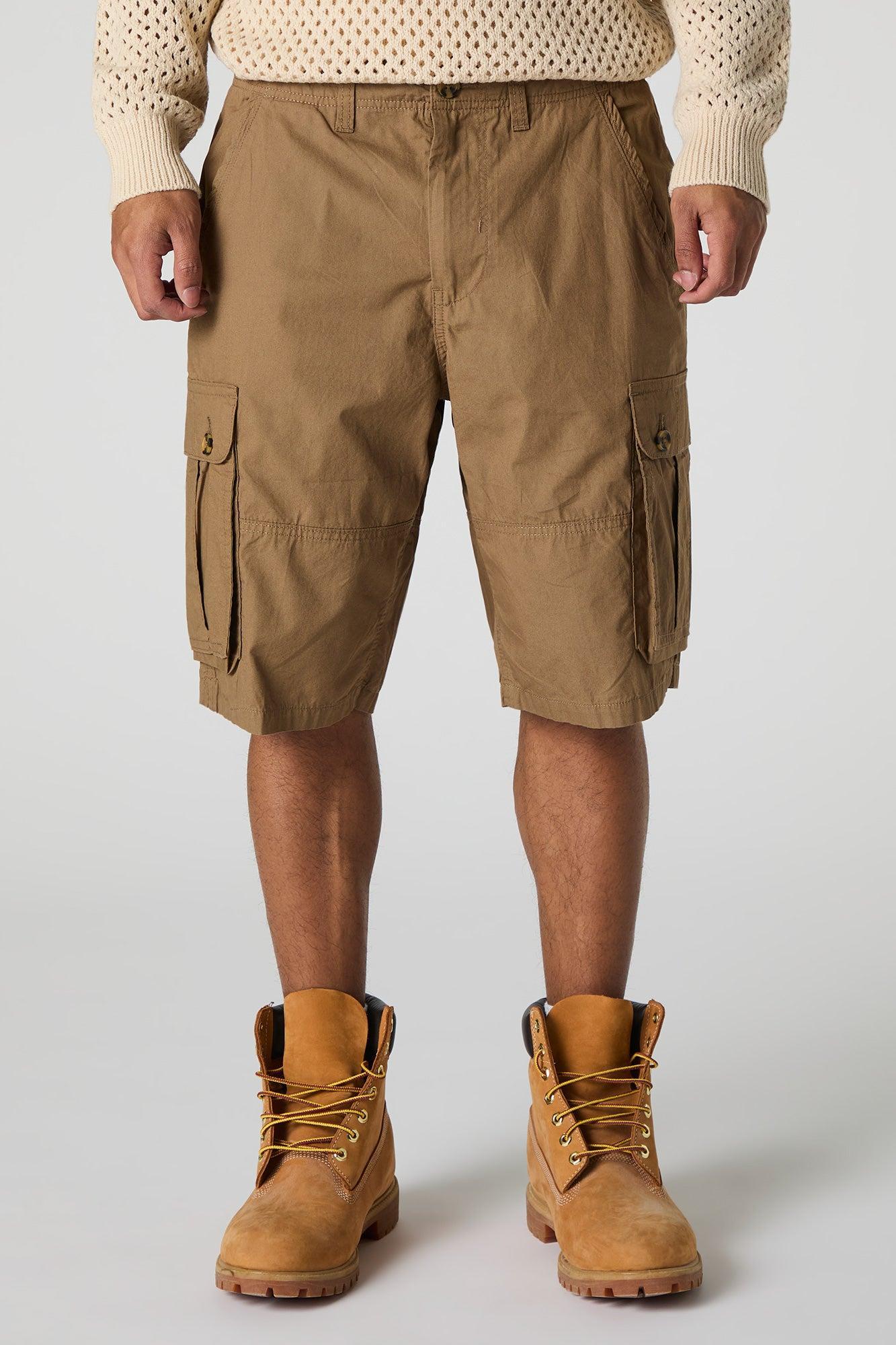 Button Pocket Longline Cargo Short Male Product Image