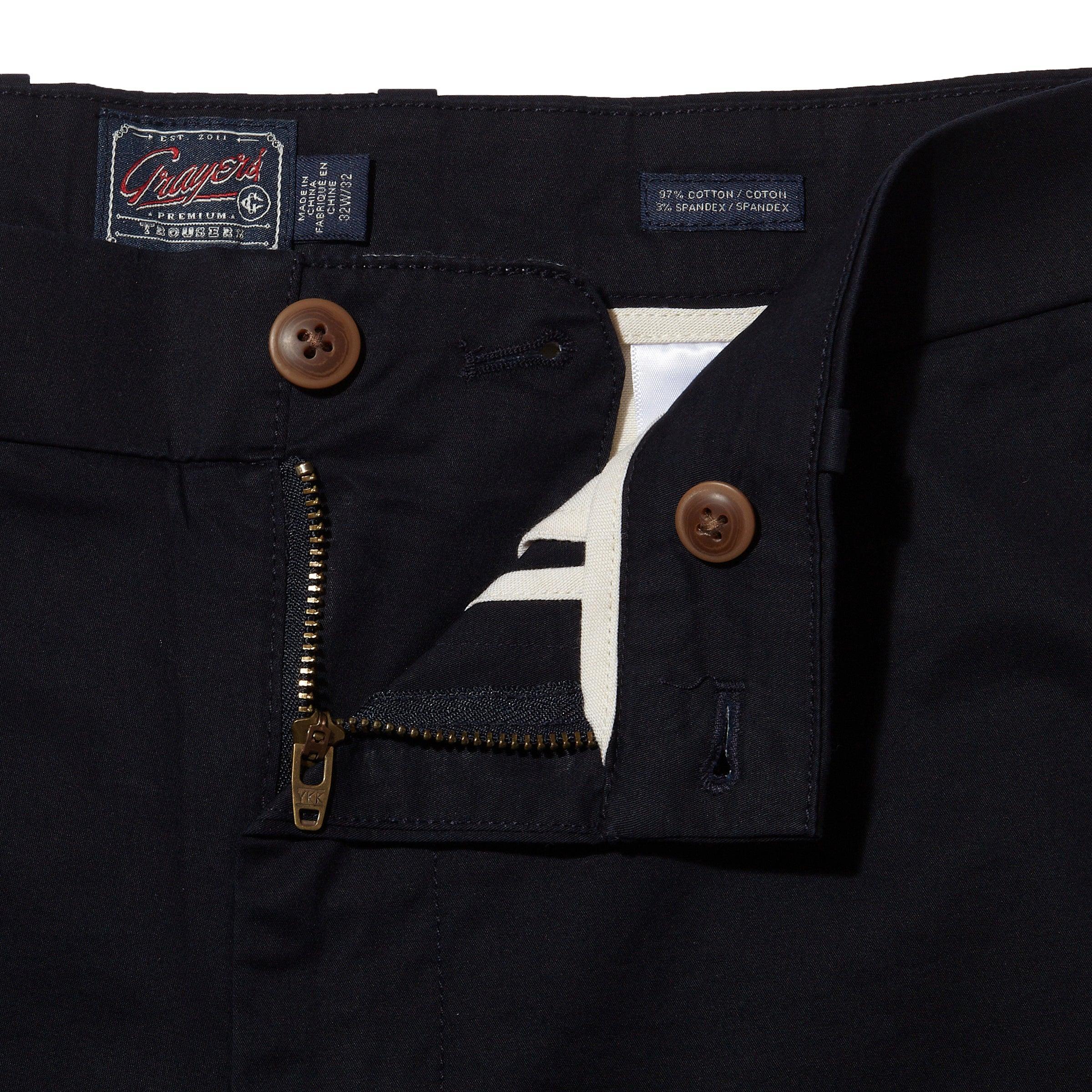 Thompson Flex Stretch Chino SMP - Dark Navy (Final Sale)* Product Image