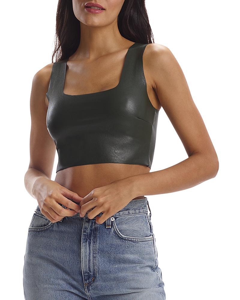 Commando Faux Leather Crop Top Product Image
