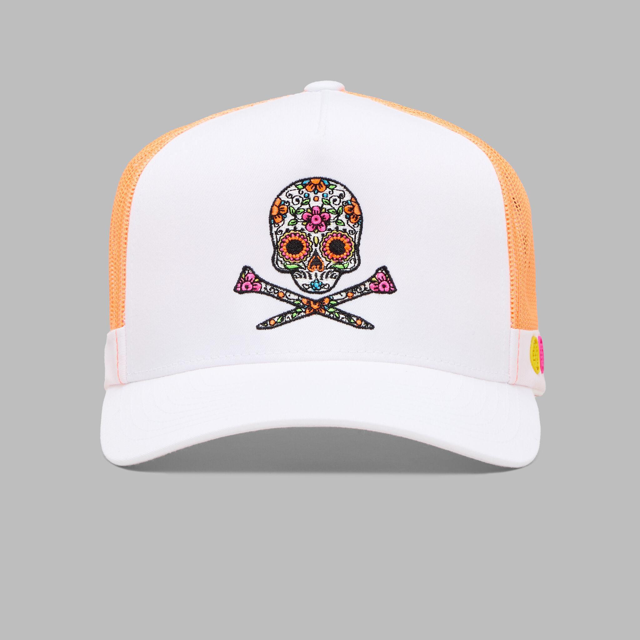 SUGAR SKULL & TEES COTTON TWILL TRUCKER HAT Product Image