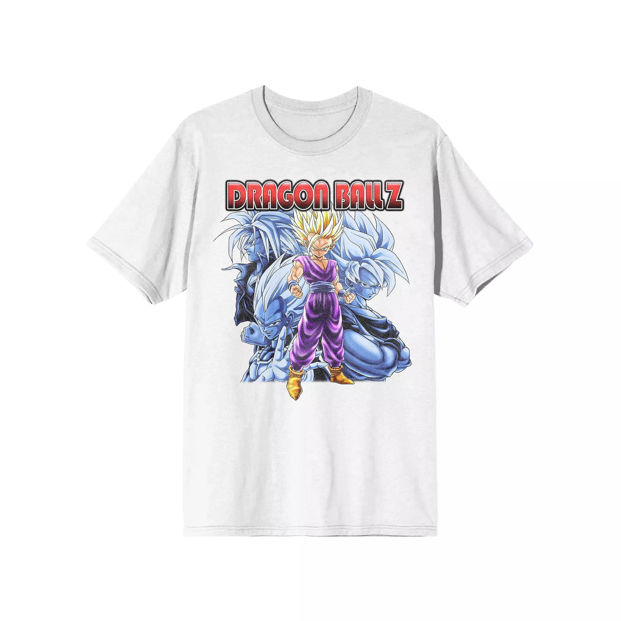 Men's Dragon Ball Z Gohan Super Saiyan Tee, Size: Small, White Product Image