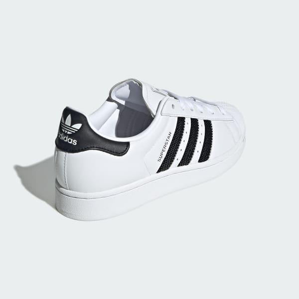 adidas Superstar II Shoes Cloud White 9 Womens Product Image