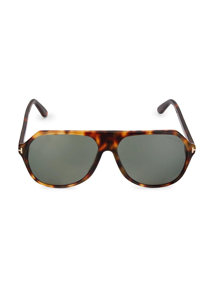 Mens Hayes 59MM Pilot Sunglasses Product Image