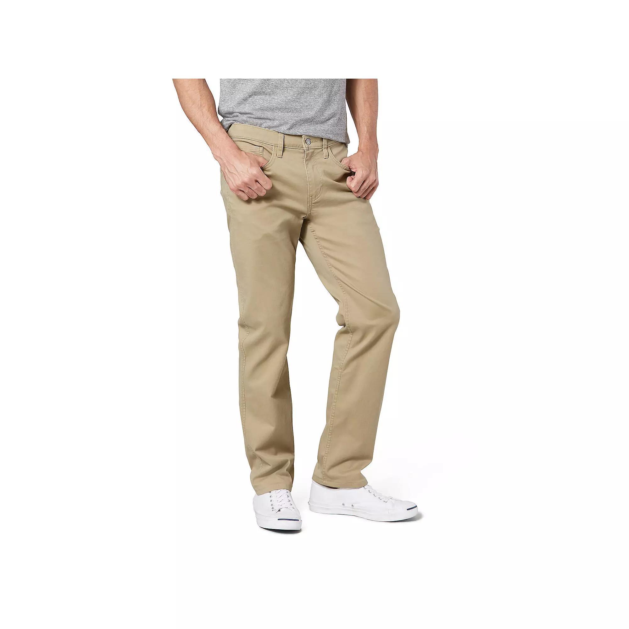 Big & Tall Dockers® Classic-Fit Jean-Cut Khaki All-Season Tech Pants D3, Men's, Size: 46X29, British Green Product Image