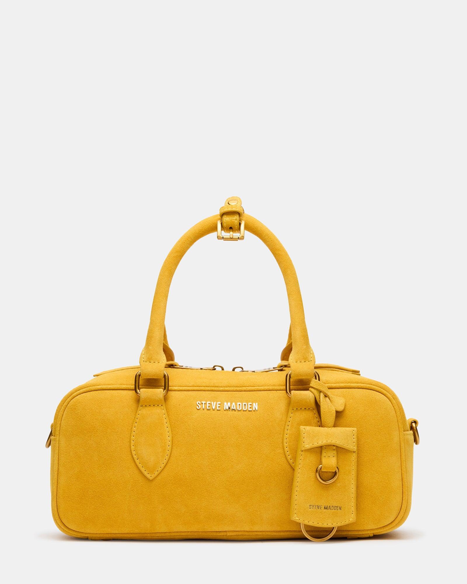 MERIT BAG MUSTARD SUEDE Female Product Image