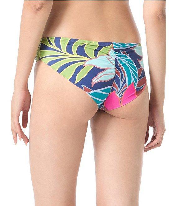 Vince Camuto Fiji Floral Shirred Back Hipster Swim Bottom Product Image