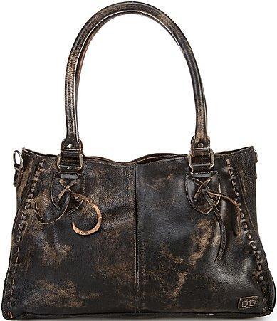 Bed Stu Rockababy Hand Washed Leather Satchel Bag Product Image