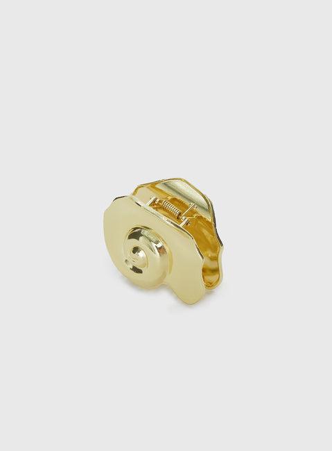 Sun Will Rise Hair Clip Gold Product Image