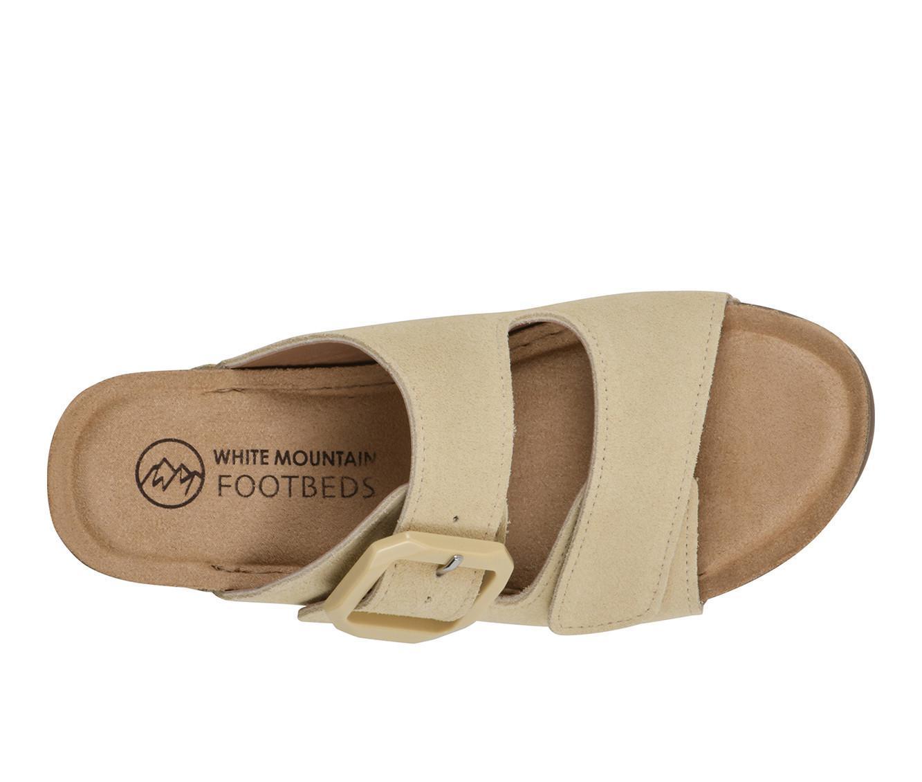 Women's White Mountain Fearful Footbed Sandals Product Image