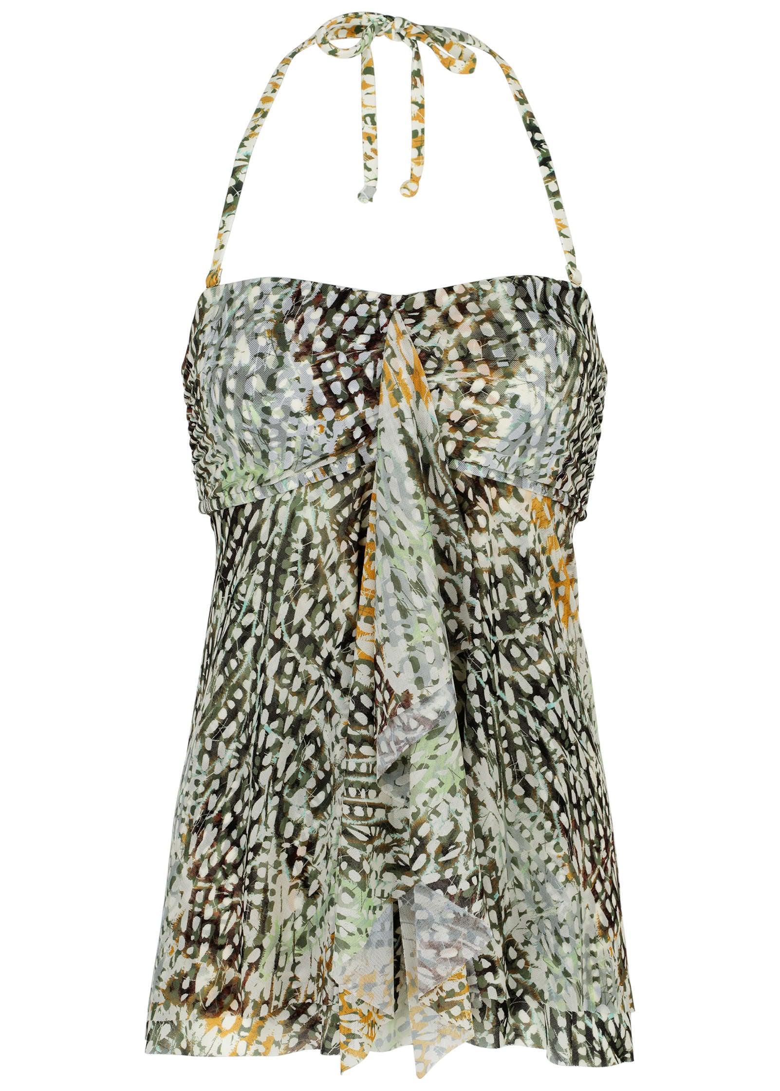 Lanai Bandeau Tankini - Textured Diamond Product Image