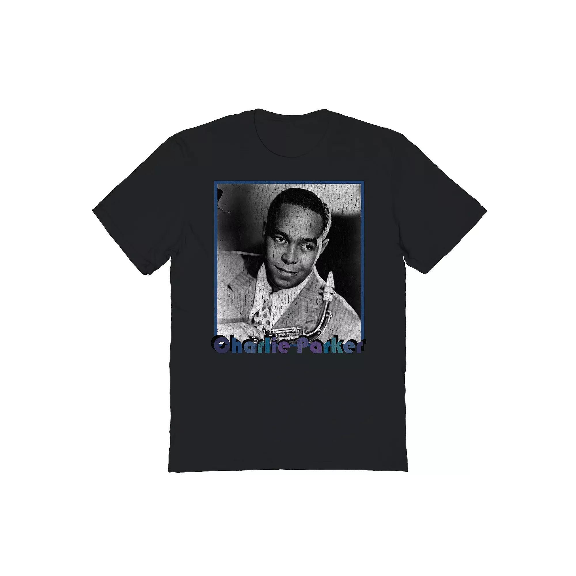Men's Portrait Graphic Tee, Size: Small, Black Product Image