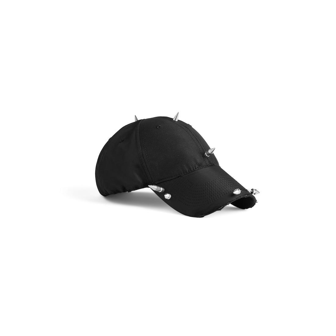 Perforated Spike Cap in Black Product Image