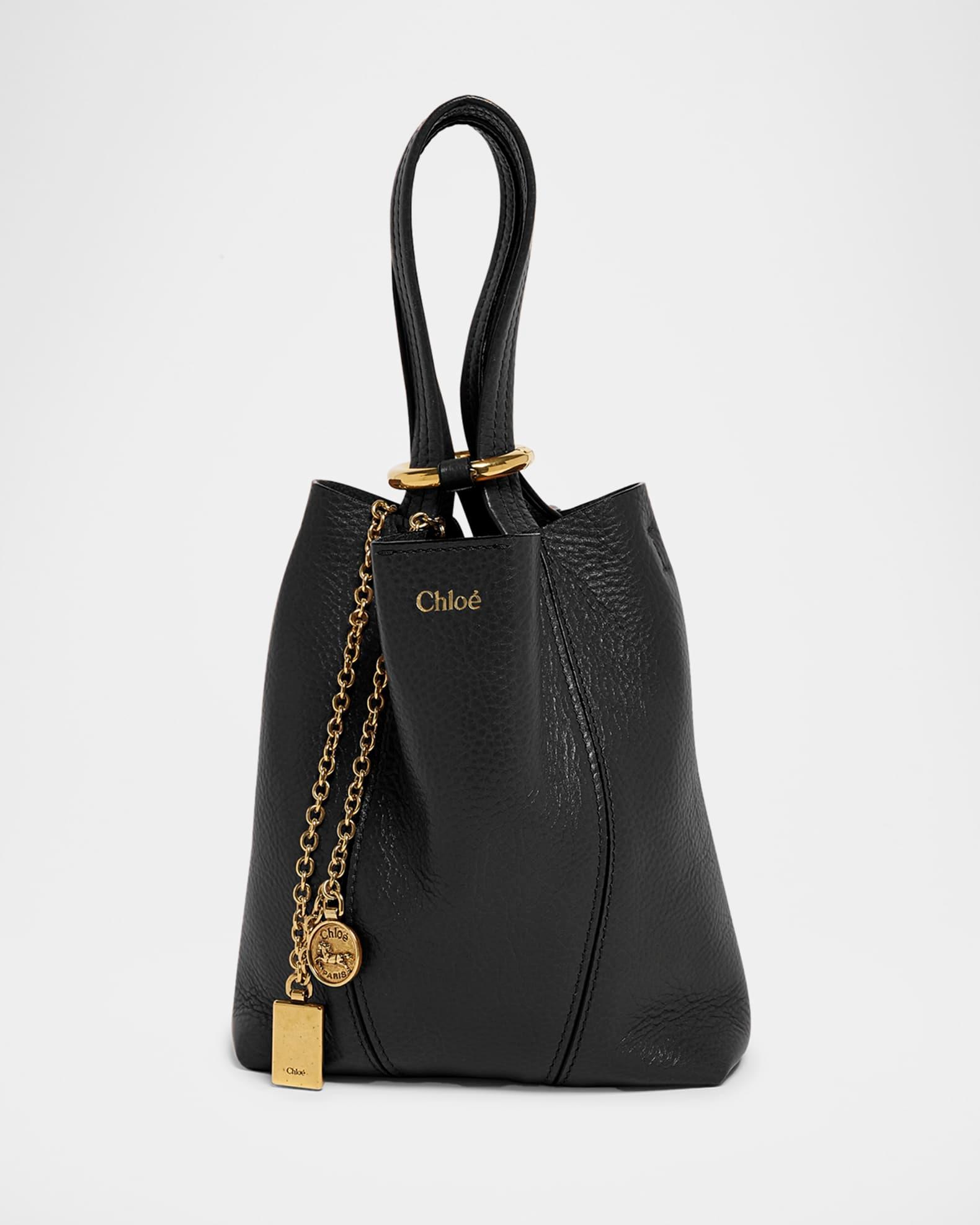 Spin Mini Tote Bag in Grained Calfskin  Product Image