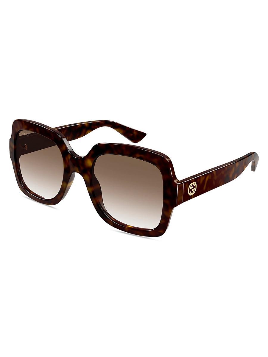 Gradient GG Square Injection Plastic Sunglasses Product Image