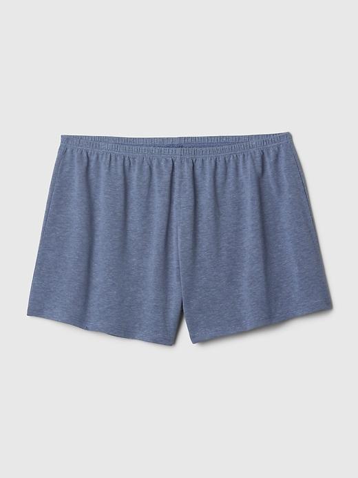 Linen-Blend PJ Shorts Product Image