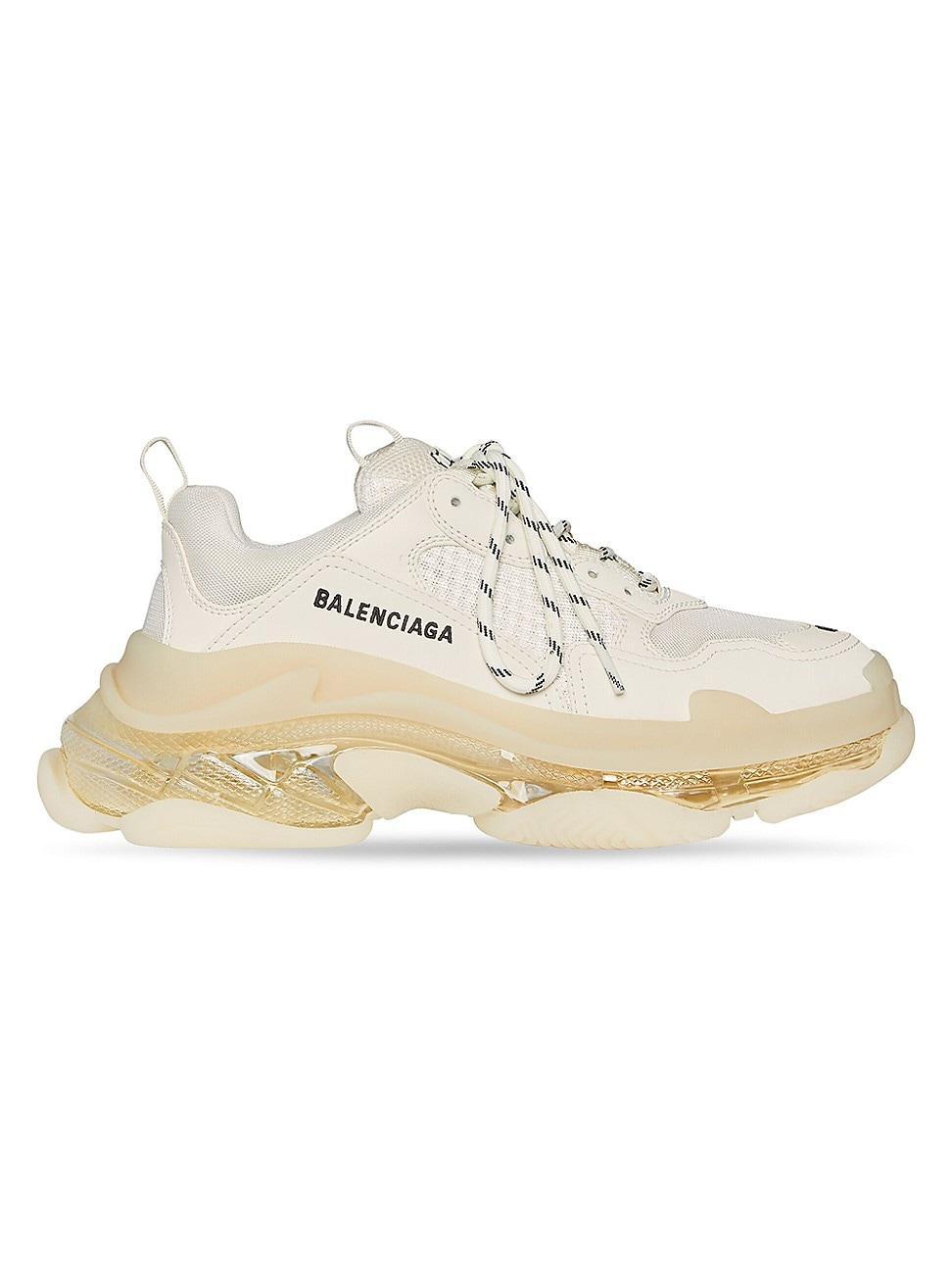 Womens Triple S Clear Sole Sneakers Product Image