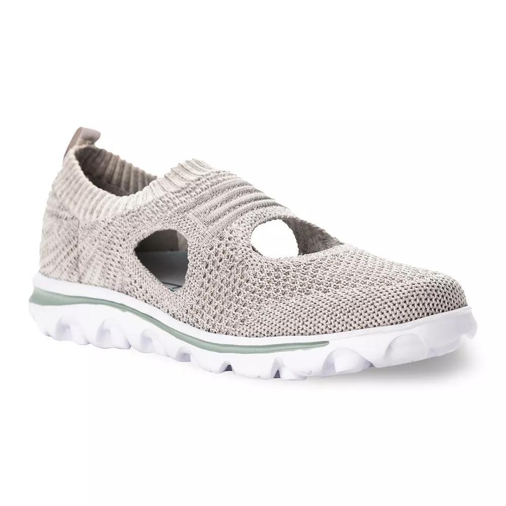 Propet TravelActiv Avid Women's Slip-On Sneakers, Size: 11 XW, Light Gray Product Image