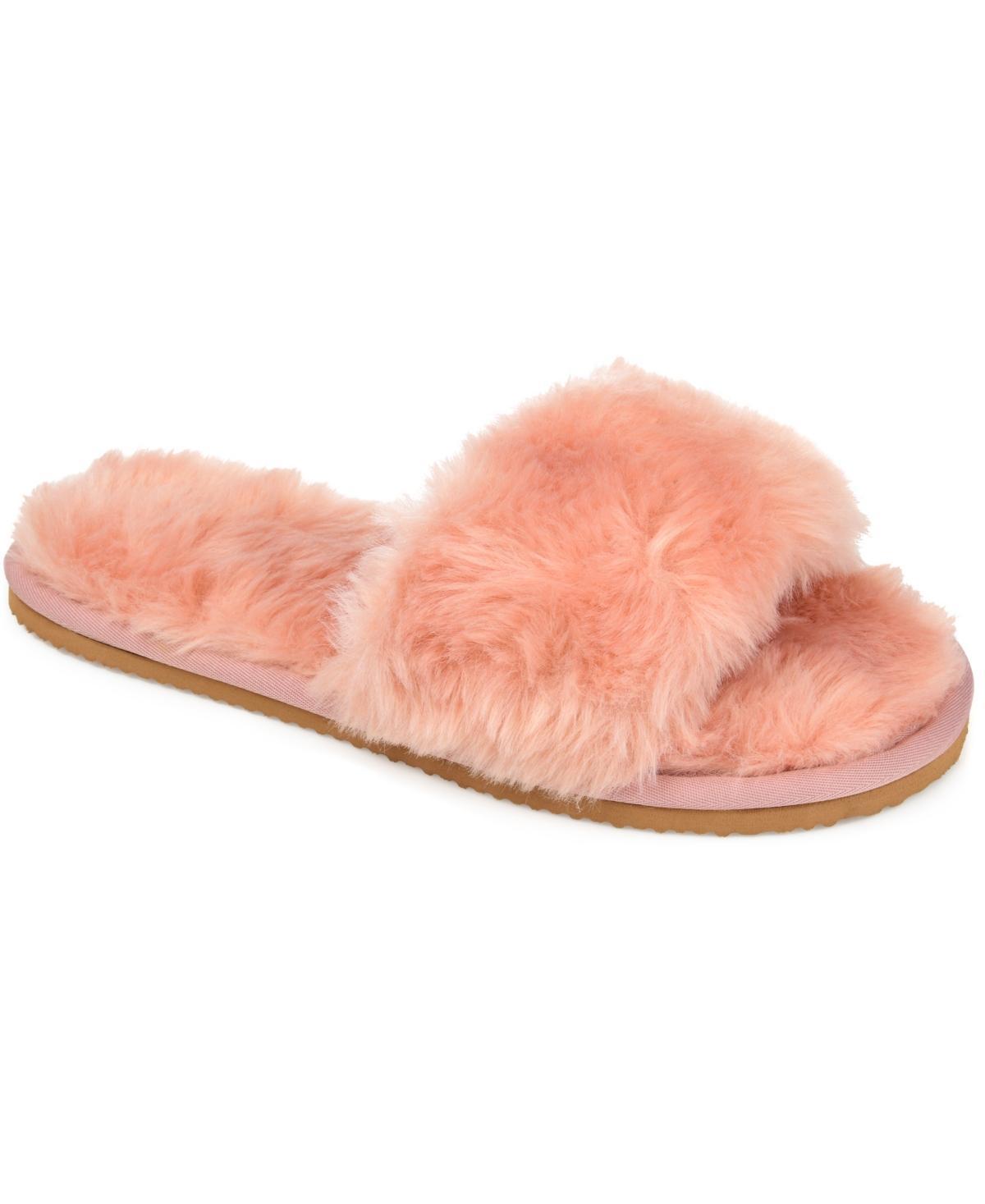 Journee Dawn Womens Slippers Red Product Image