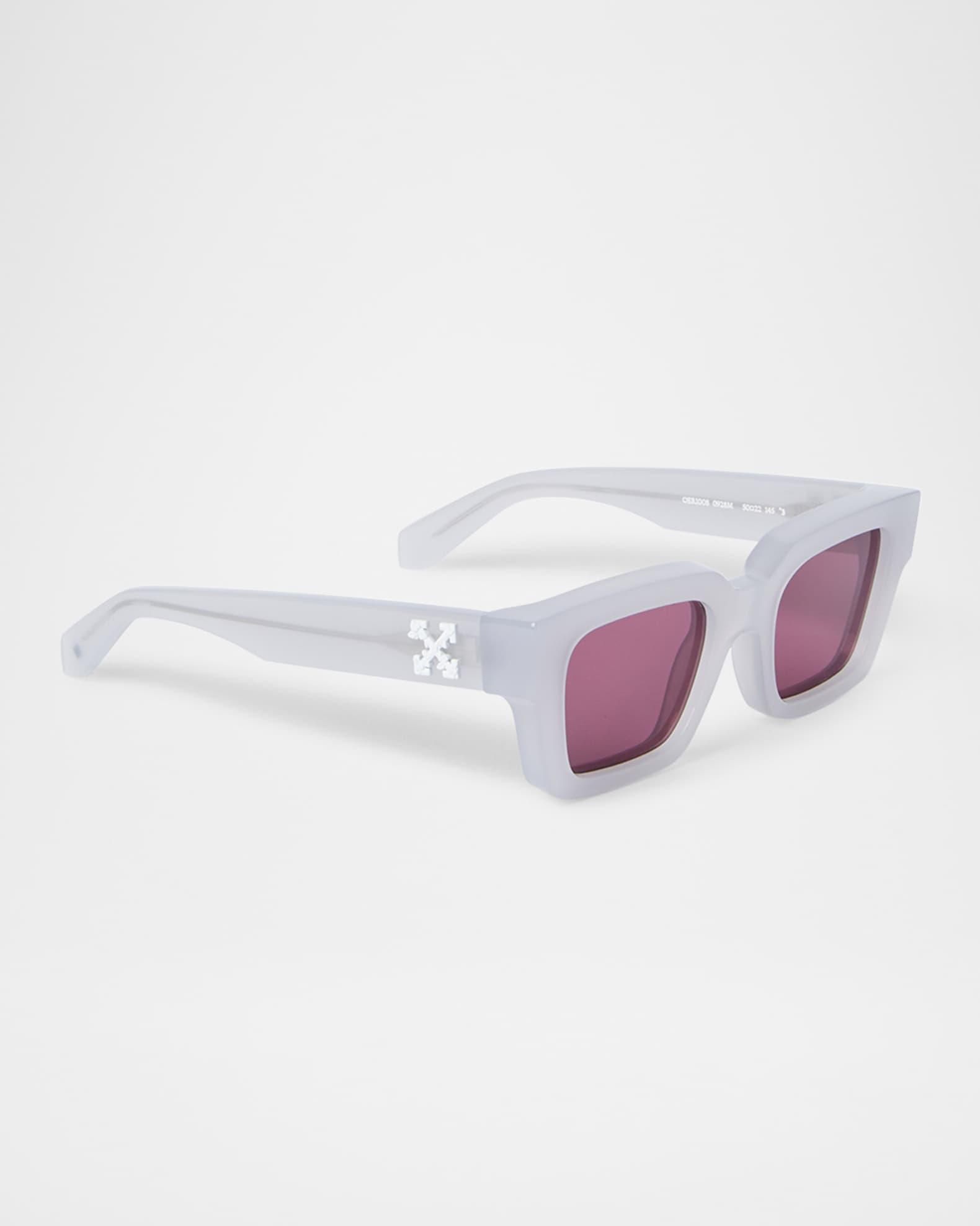 Mens Virgil Acetate Square Sunglasses Product Image