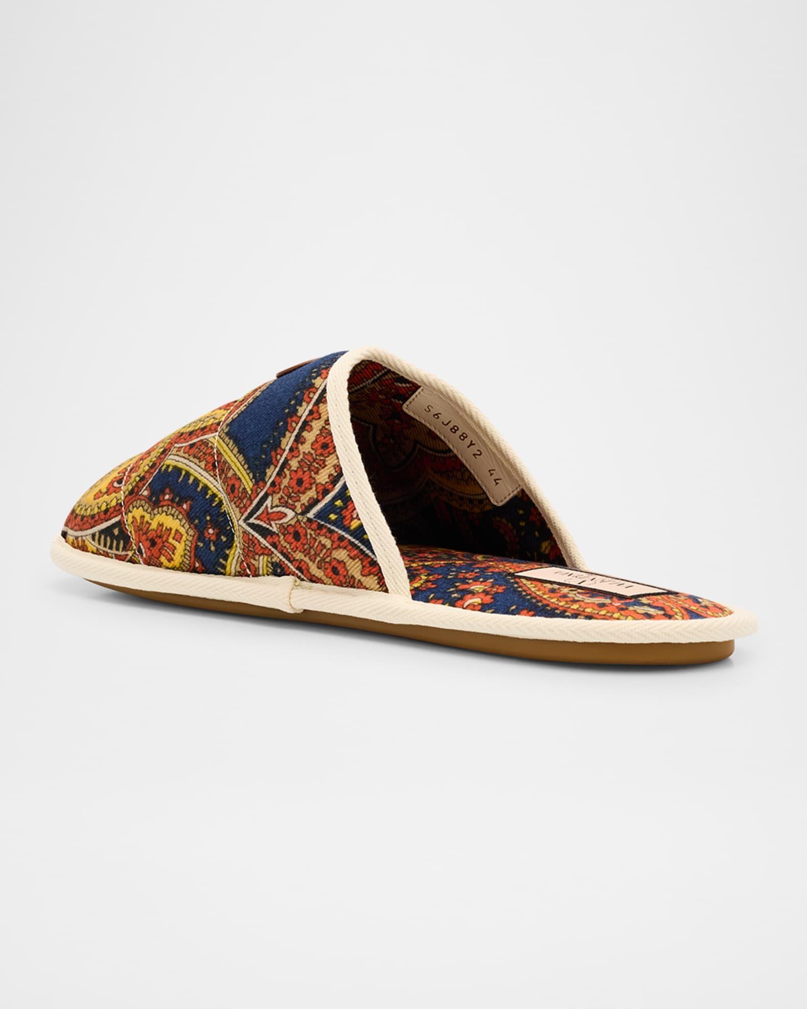 Men's Chambre Voyage Imaginaire Denim Slides Product Image