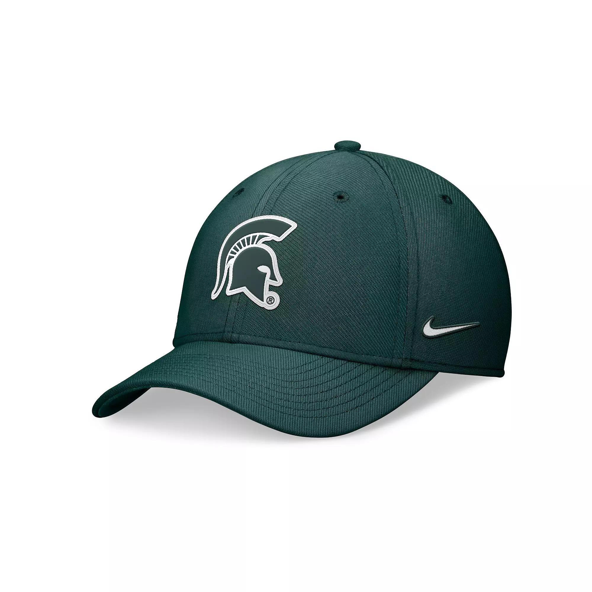 Men's Nike Green Michigan State Spartans 2024 Sideline Flex Hat, Size: Medium/Large Product Image