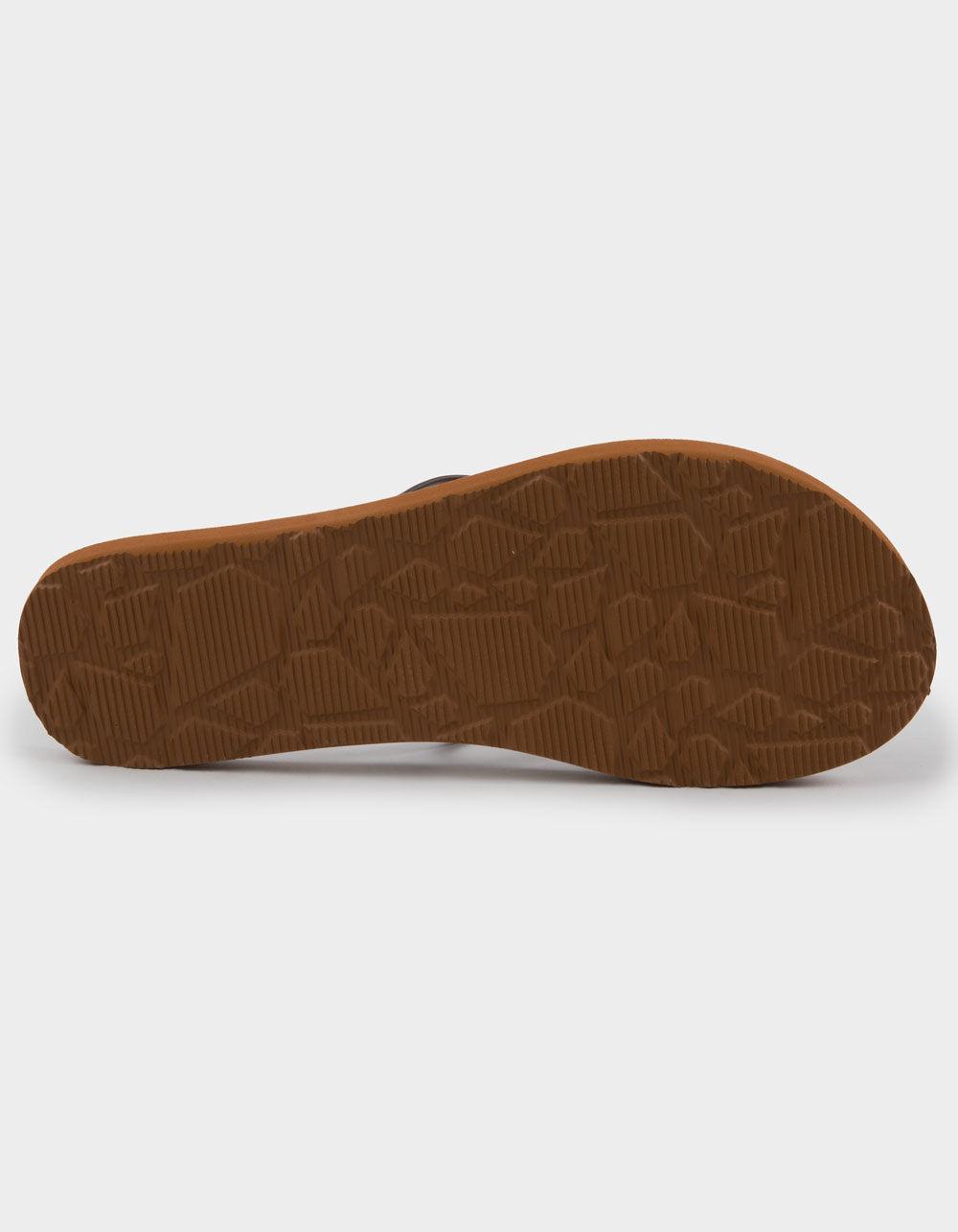 VOLCOM New School II Womens Thong Sandals - BLACK Product Image
