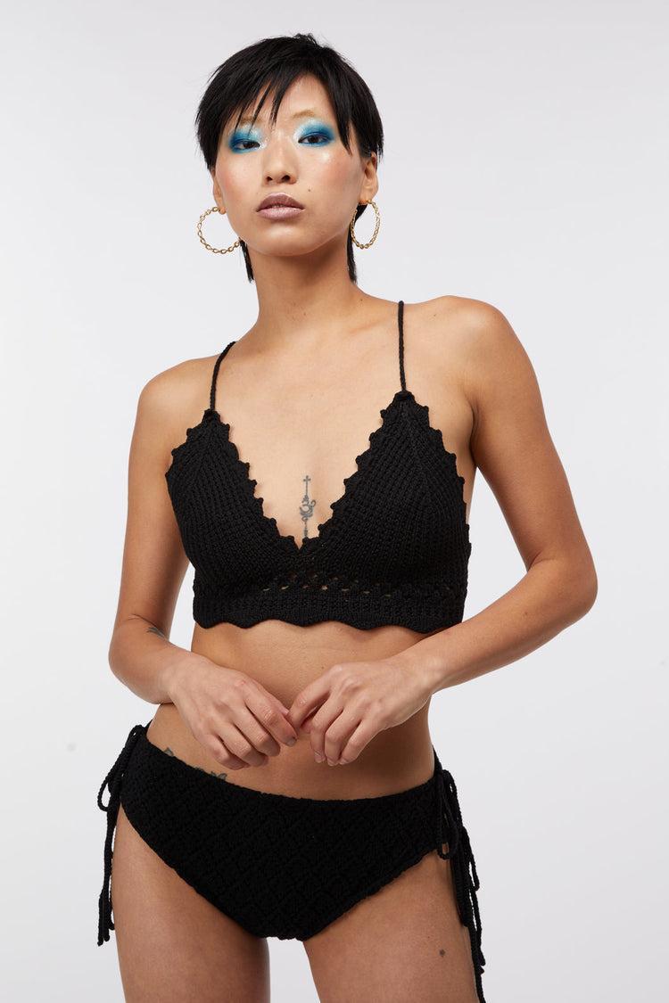 Bianca Crochet Bikini Top Product Image
