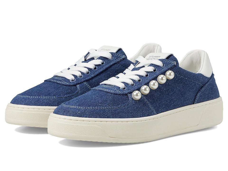 Stuart Weitzman Womens Sw Courtside Pearl Sneakers Product Image