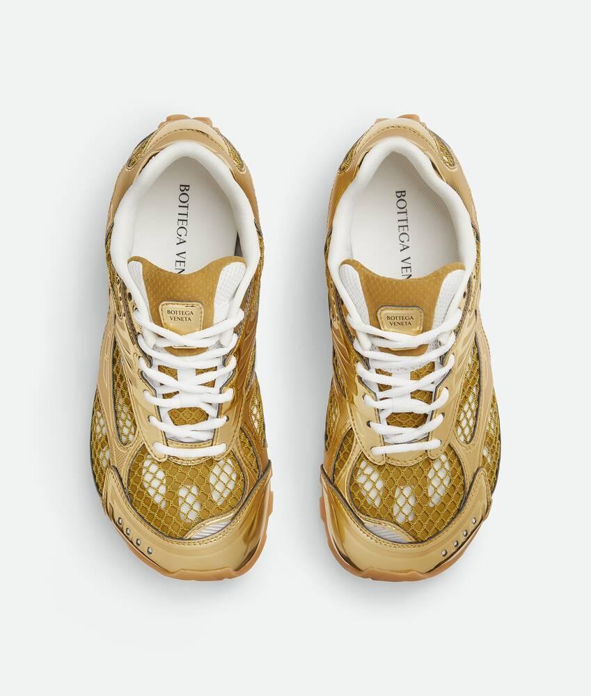 Men's Orbit Sneaker in Gold/white Product Image
