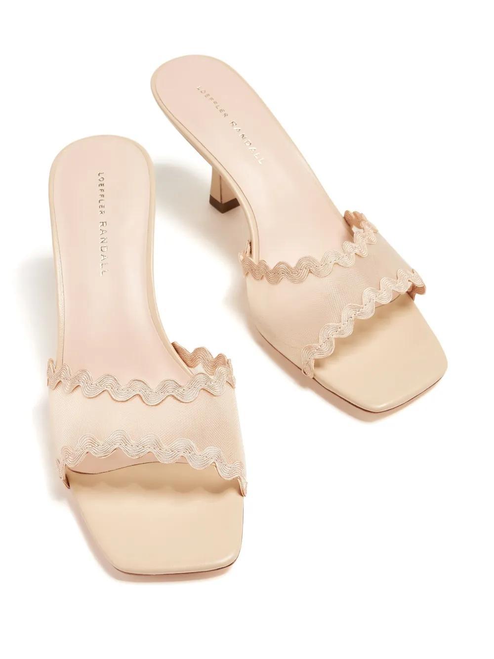 Milena leather sandals Product Image