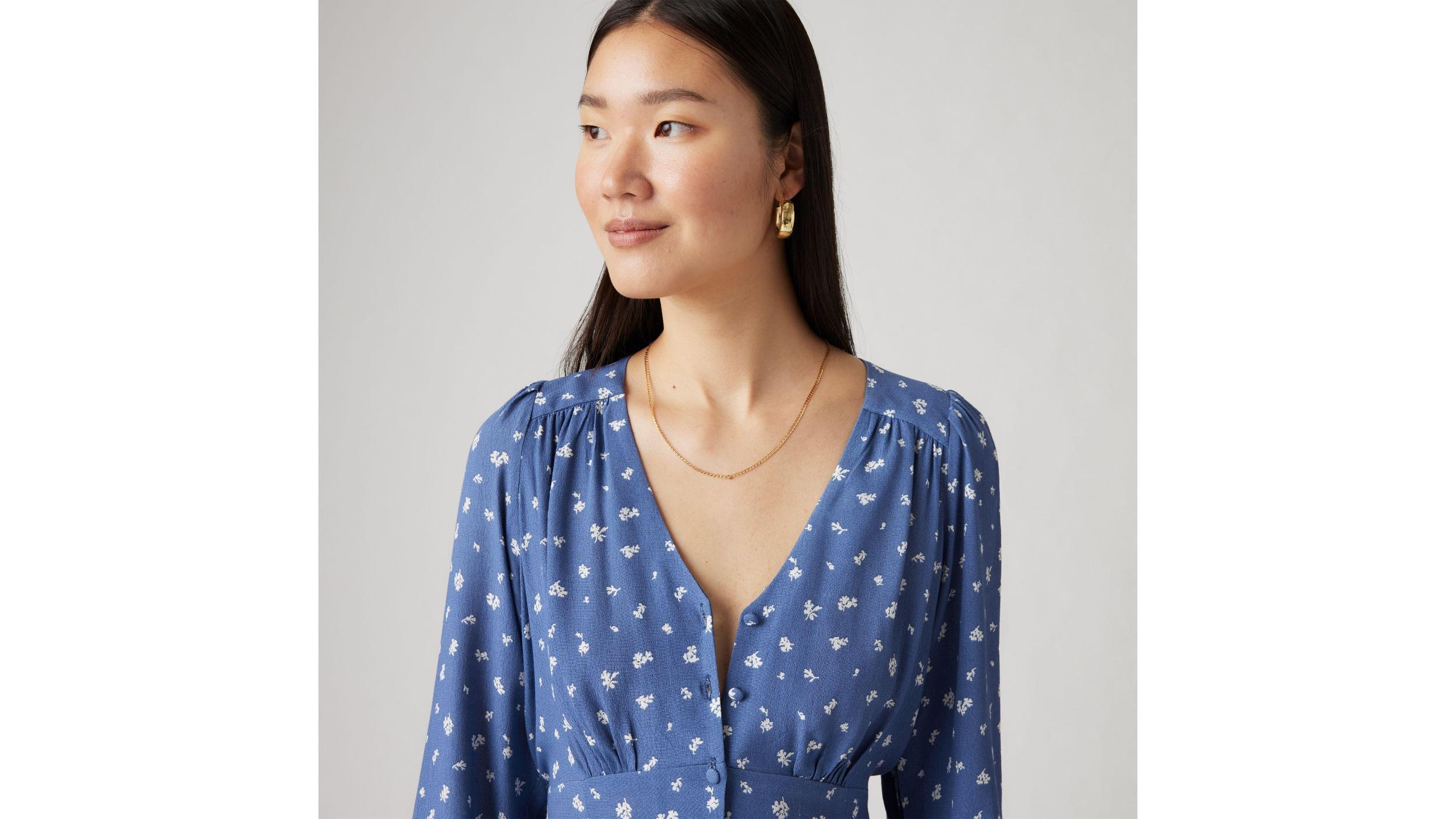 Sarina Long Sleeve Midi Dress Product Image