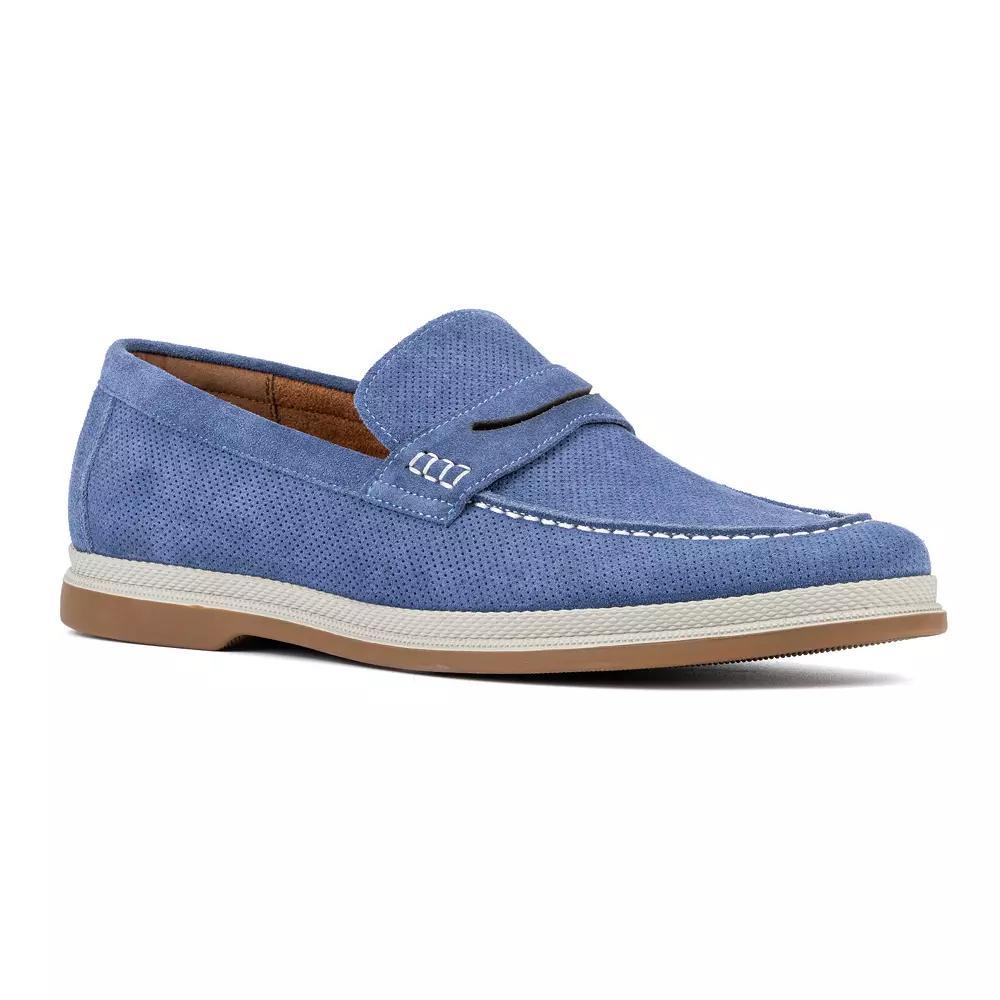 Vintage Foundry Co. Men's Menahan Casual Loafers, Size: 13, Blue Product Image