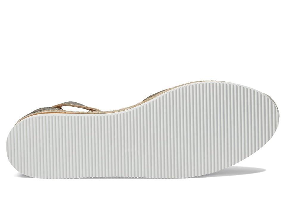 Glyn Metallic Closed-Toe Platform Sandals Product Image