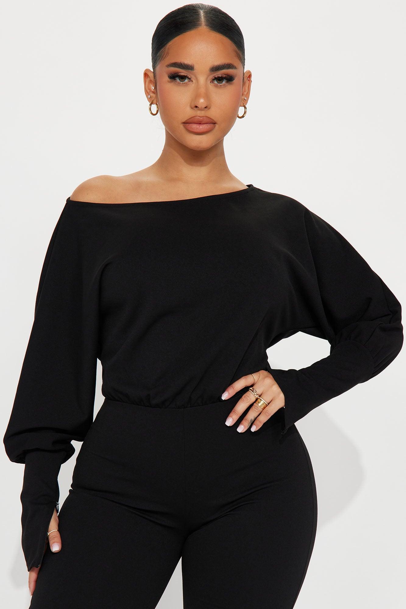 Break Free Jumpsuit - Black Product Image