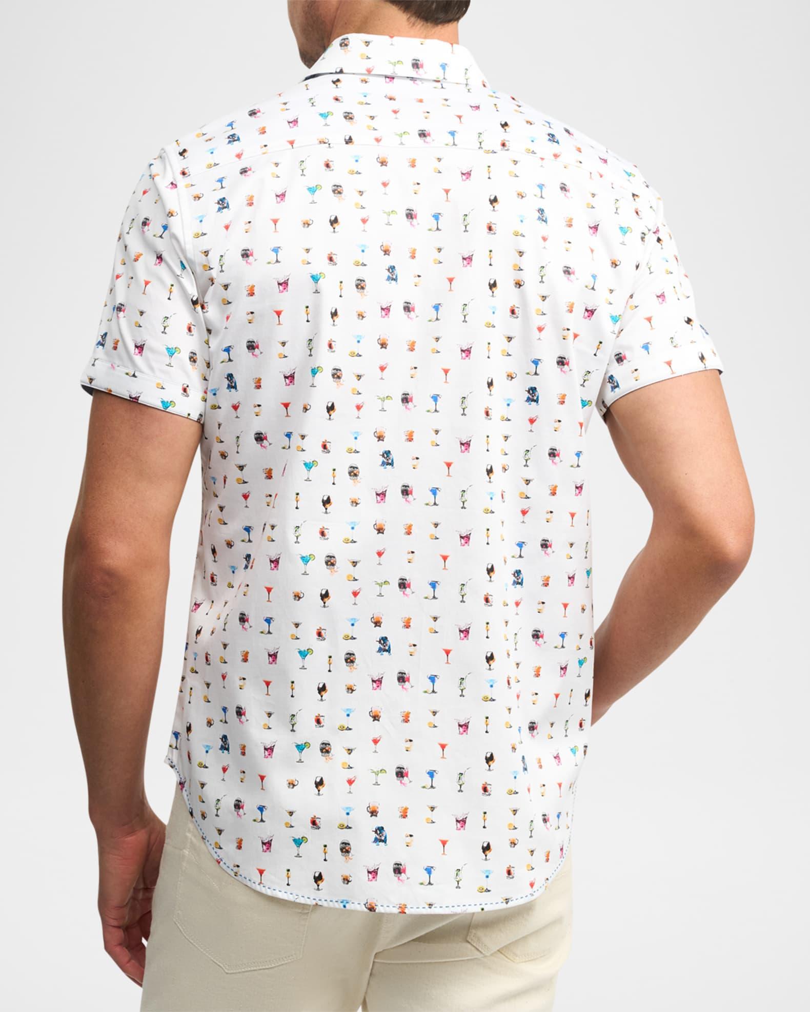 Mens Booze Cruz Short-Sleeve Shirt Product Image