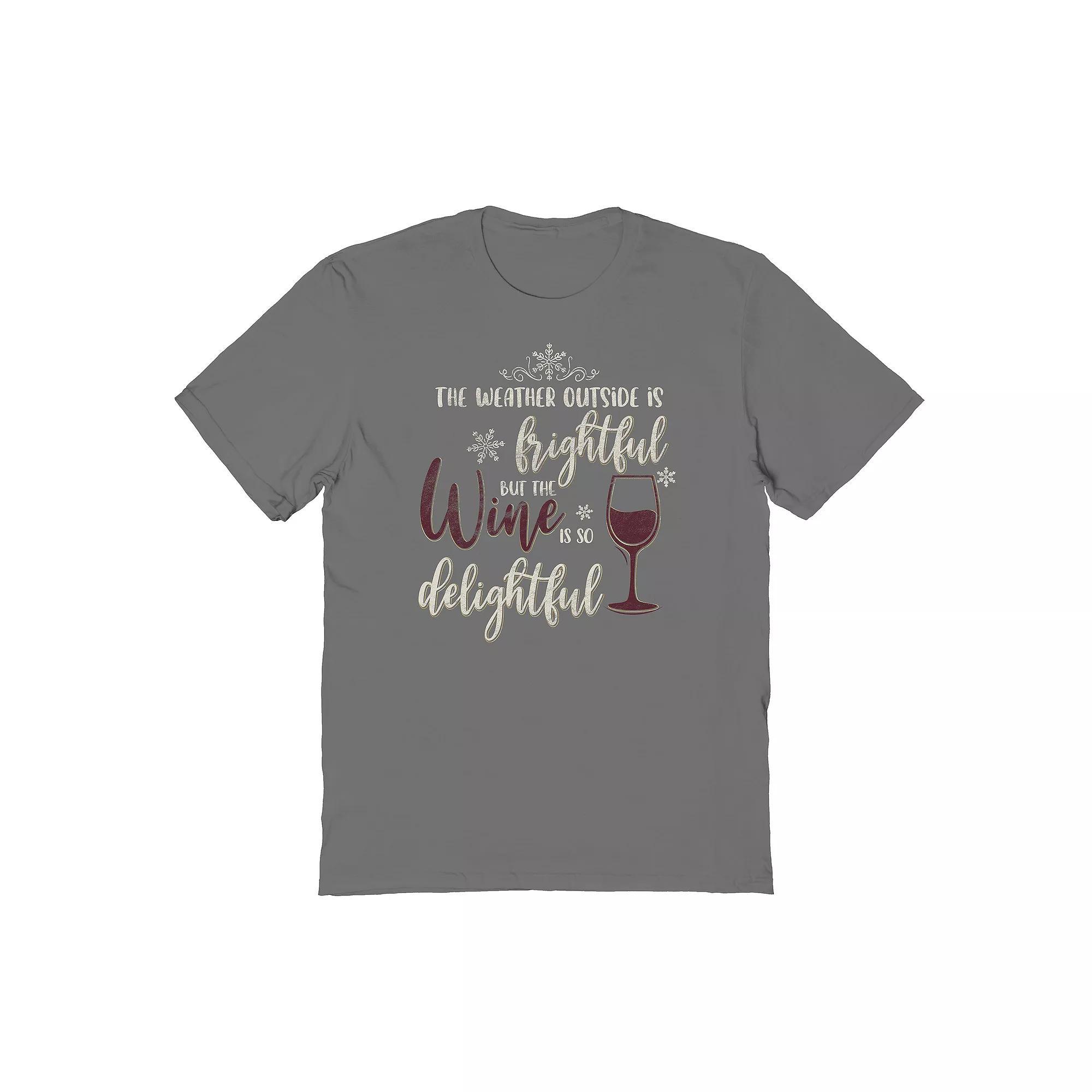 Men's The Weather Outside Graphic Tee, Women's, Size: XXL, Grey Product Image