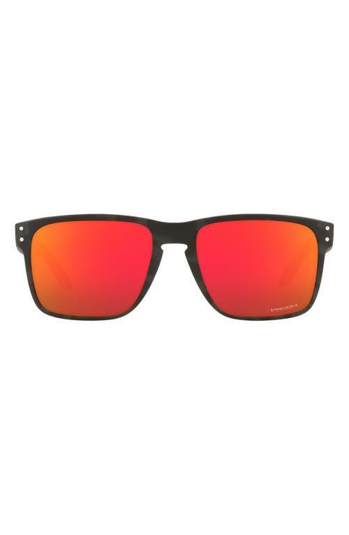 Oakley Mens OO9417 Holbrook XL 59mm Polarized Square Sunglasses - Matte Black Camouflage/Prizm Ruby Product Image
