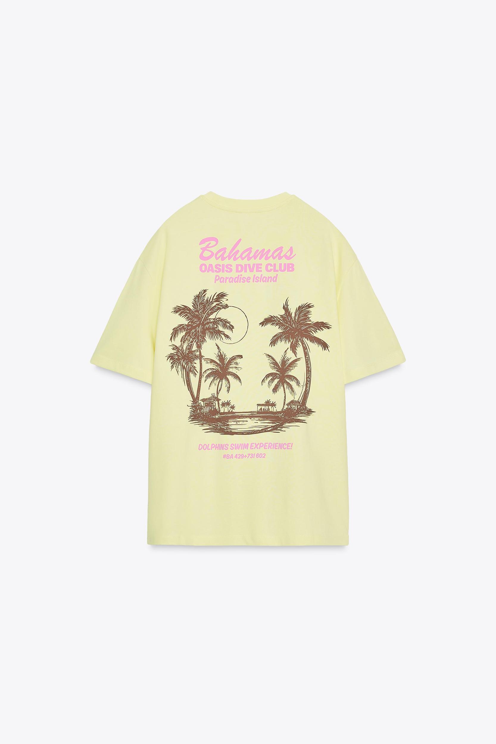 TEXT PRINT T-SHIRT Product Image