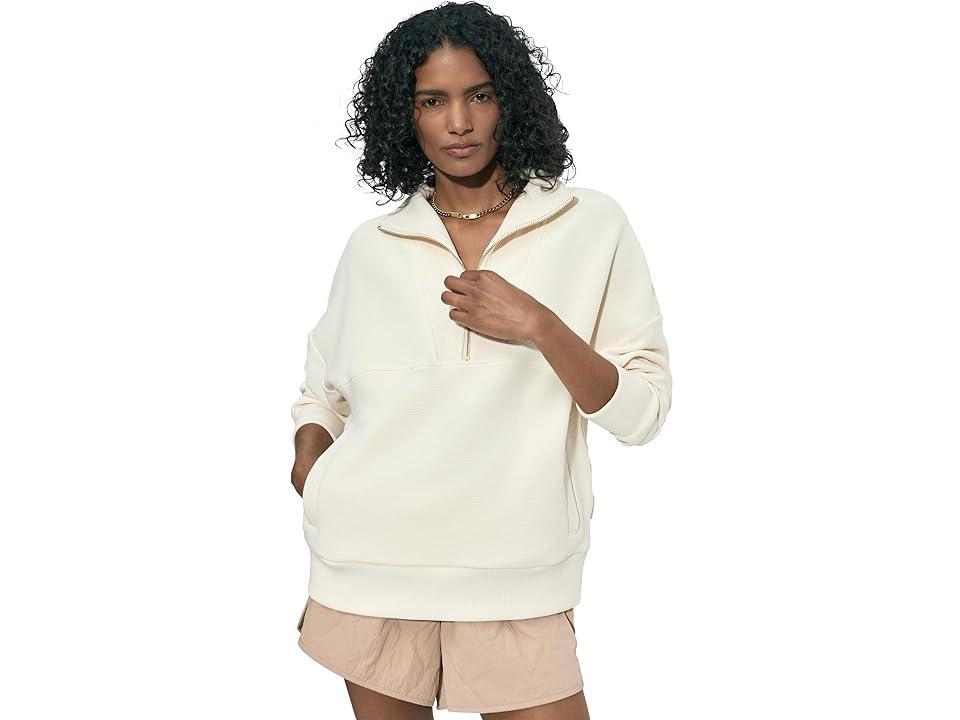 Varley Colebrook 1/2 Zip Sweat (Pecan ) Women's Sweatshirt Product Image