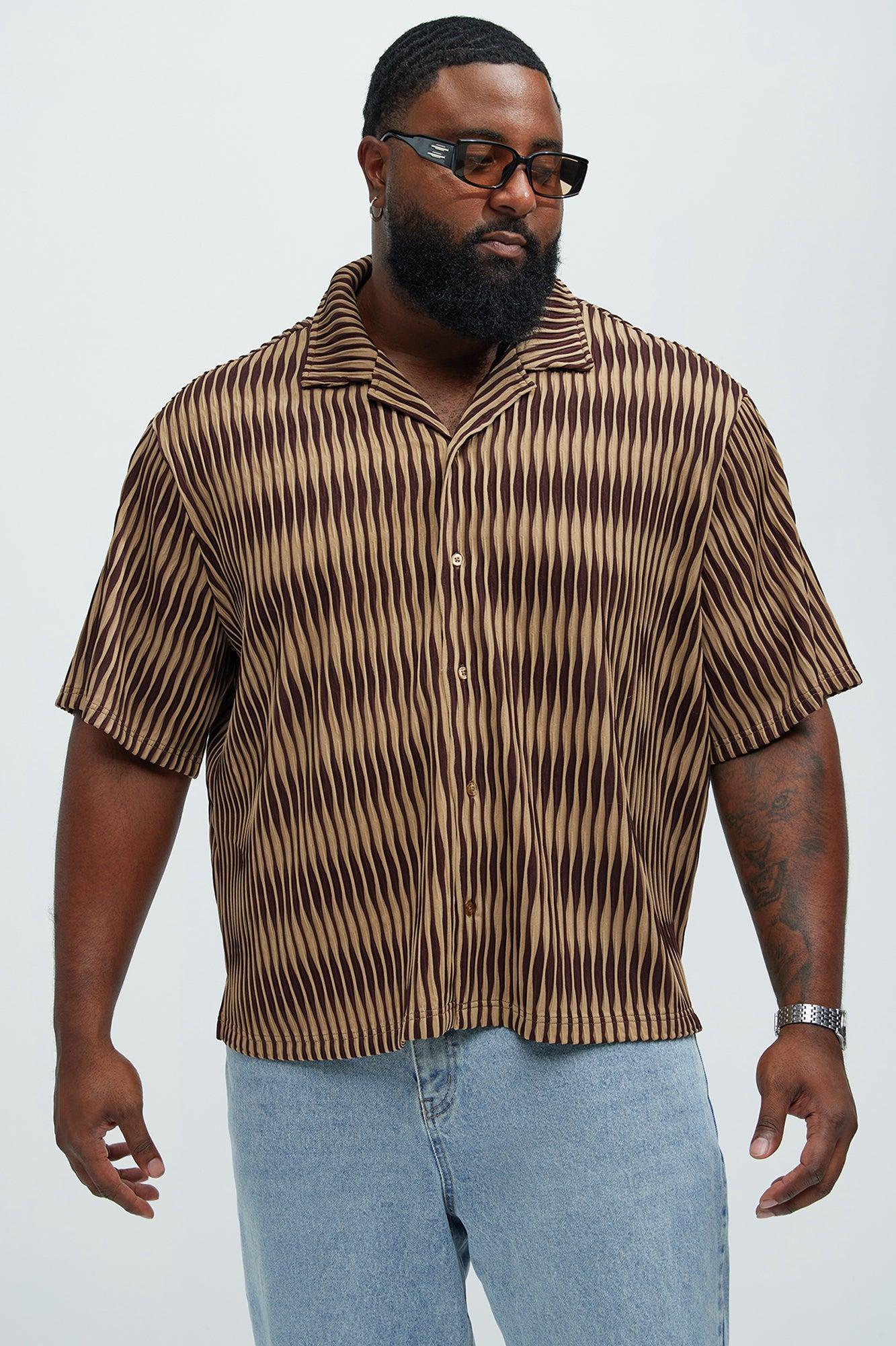 Miller Knitted Shirt - Brown Product Image