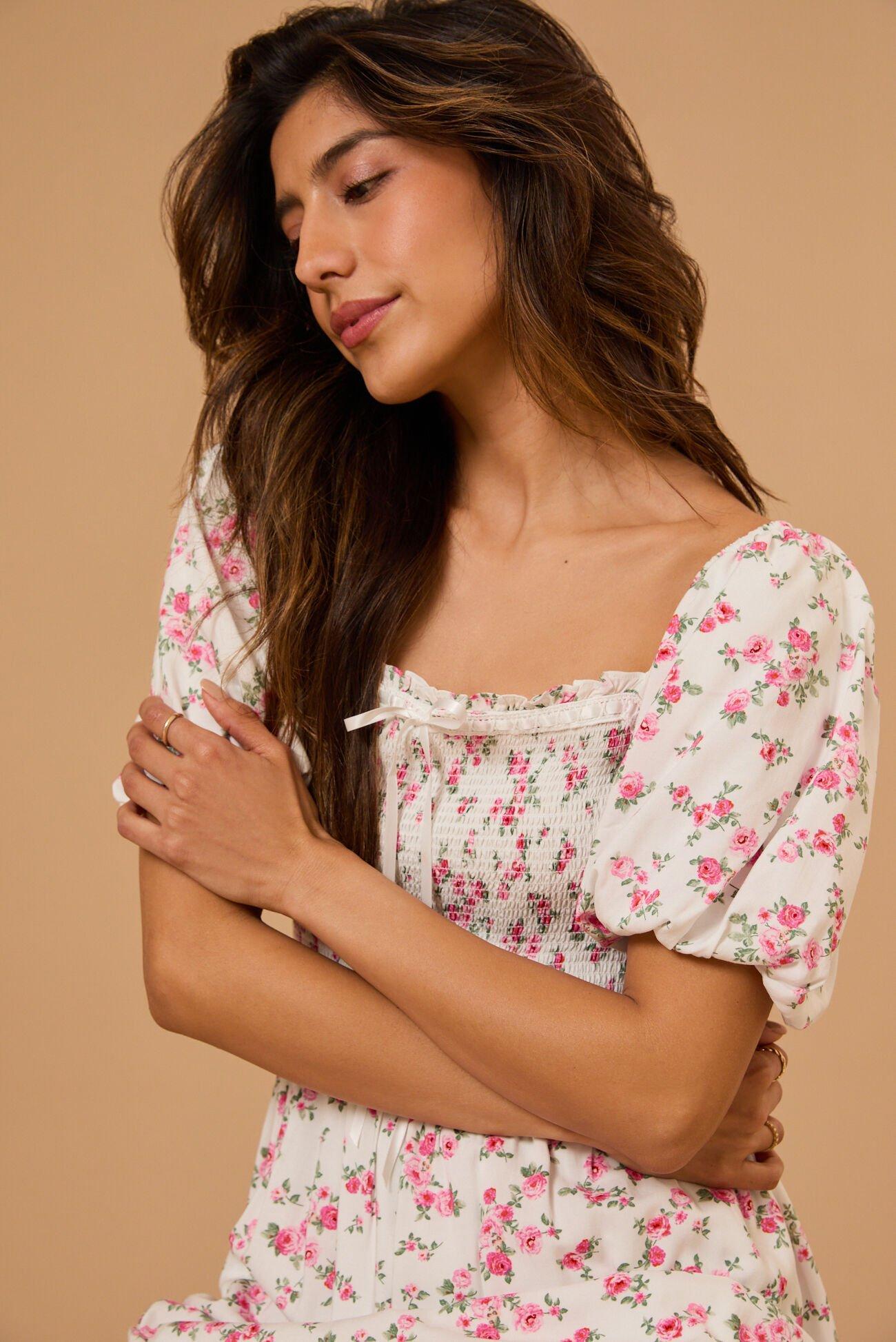 Amber Floral Maxi Dress Product Image