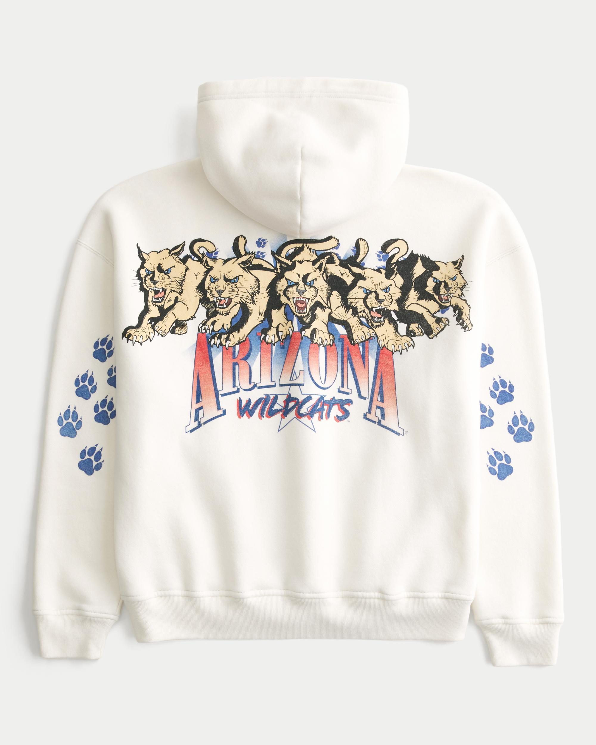 Boxy UConn Graphic Hoodie Product Image