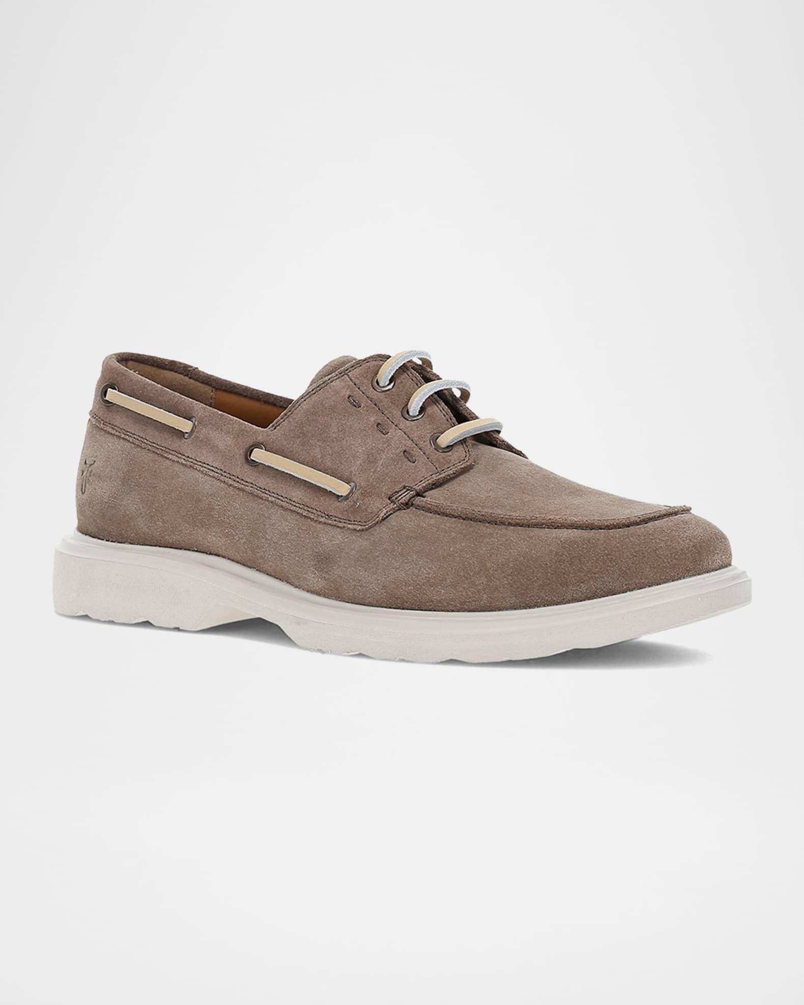Mens Connor Suede Boat Shoes Product Image
