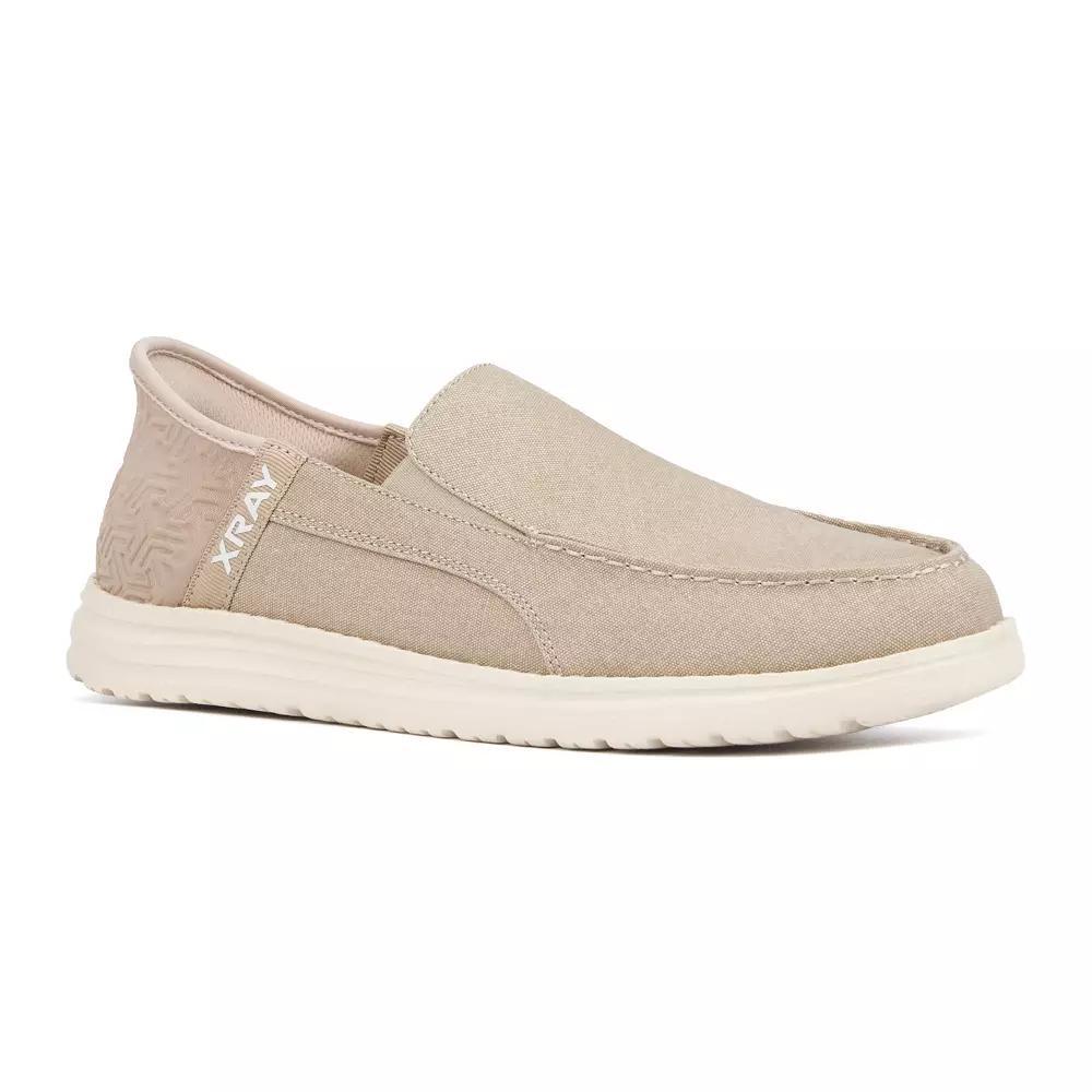 Xray Brad Men's Slip On Round Toe Sneakers, Size: 8, Beige Product Image