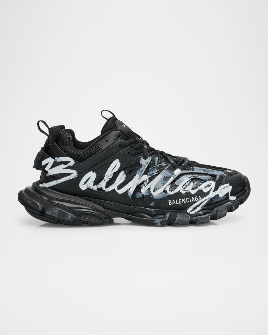 Mens Track Signature Mesh Runner Sneakers Product Image